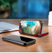 Baseus PPALL-EX01 - 8000mAh LCD Trådlös Laddare Strömbank För iPhone Xs Max, iPhone XR, Galaxy S9, Galaxy Note9