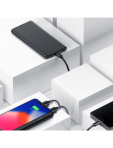 Baseus PPALL-EX01 - 8000mAh LCD Trådlös Laddare Strömbank För iPhone Xs Max, iPhone XR, Galaxy S9, Galaxy Note9