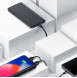 Baseus PPALL-EX01 - 8000mAh LCD Trådlös Laddare Strömbank För iPhone Xs Max, iPhone XR, Galaxy S9, Galaxy Note9