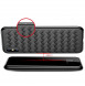 Baseus PPALL-EX01 - 8000mAh LCD Trådlös Laddare Strömbank För iPhone Xs Max, iPhone XR, Galaxy S9, Galaxy Note9