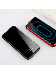 Baseus PPALL-EX01 - 8000mAh LCD Trådlös Laddare Strömbank För iPhone Xs Max, iPhone XR, Galaxy S9, Galaxy Note9