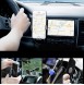 Baseus Gravity Car Mount Aluminium Phone Bracket Luftventilhållare för 4-6" Enheter - Svart