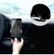 Baseus Gravity Car Mount Aluminium Phone Bracket Luftventilhållare för 4-6" Enheter - Svart
