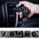 Baseus Gravity Car Mount Aluminium Phone Bracket Luftventilhållare för 4-6" Enheter - Svart