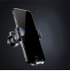Baseus Gravity Car Mount Aluminium Phone Bracket Luftventilhållare för 4-6" Enheter - Svart
