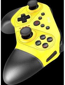 360 ° inga dödzon joysticks
material ABS plast