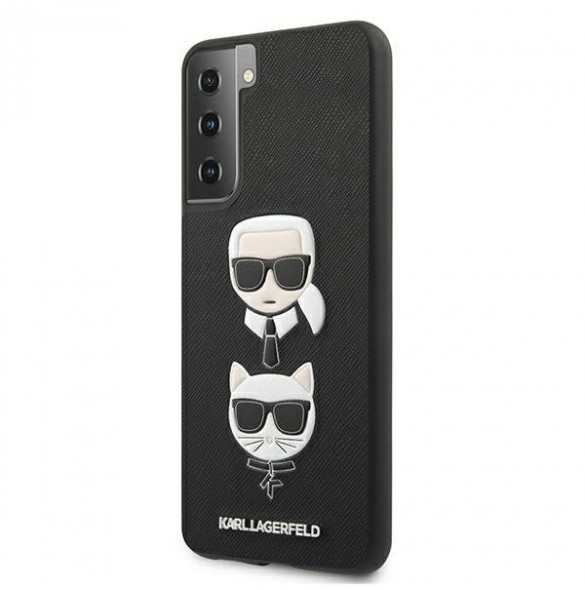Samsung Galaxy S21 och väldigt snyggt skydd från Karl Lagerfeld.
