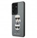 Silver och mycket snyggt skal Samsung Galaxy S21.