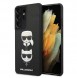Med detta skal kommer du vara lugn för Samsung Galaxy S21 Ultra och väldigt snyggt skydd från Karl Lagerfeld.