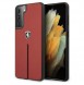 Samsung Galaxy S21 5G skyddas av detta fantastiska skal.
