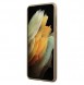 Guess 4G Charms Collection Hårt skal Samsung Galaxy S21 5G - Brun GUHCS21SGF4GBR